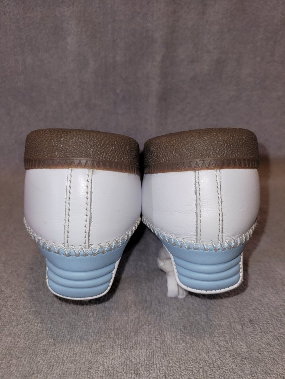 Adidas Samba OG White Sky Blue Brown Gum Sole Sneakers JI2003 - Picture 12 of 15